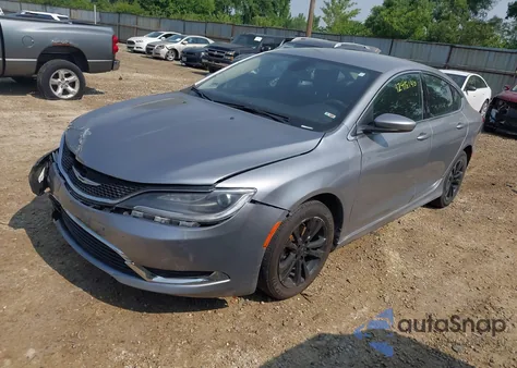 2015 Chrysler 200 Limited z USA, uszkodzony, nr VIN 1C3CCCAB8FN572228
